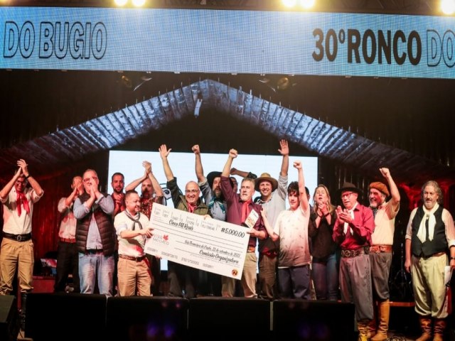 A cano Reviver Querncia foi a grande vencedora do 30 Ronco do Bugio em So Francisco de Paula