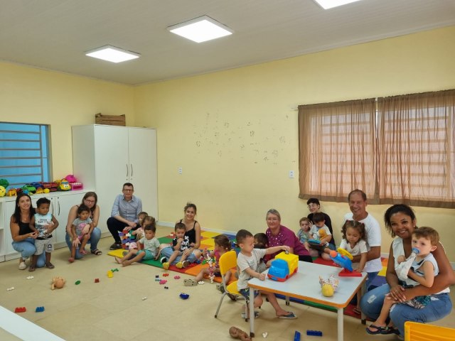 Projeto Frias atende crianas da Educao Infantil etapa Creche durante frias escolares em Igrejinha