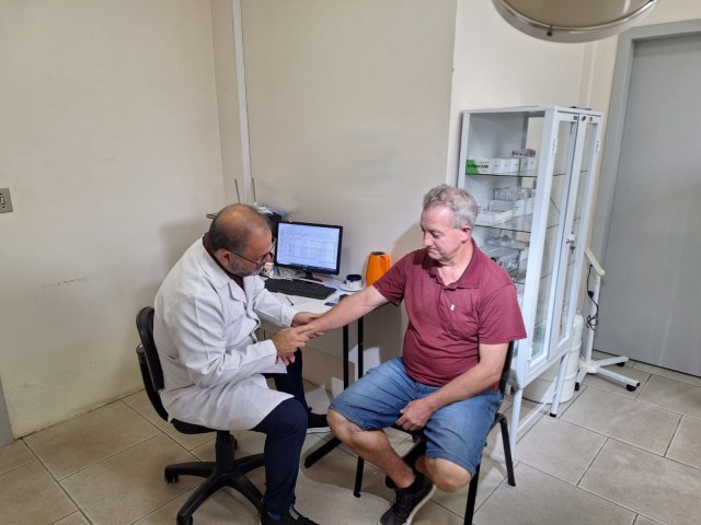 Mutiro de consultas com dermatologista  realizado em Taquara