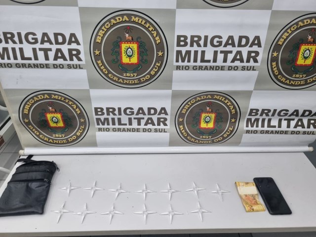 Brigada Militar prende duas mulheres por trfico de drogas