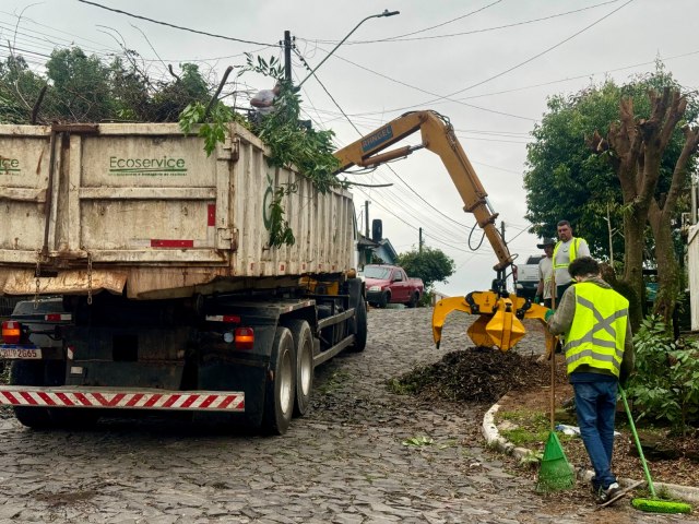 Atrasos no recolhimento de podas em Taquara sero atendidos nesta semana