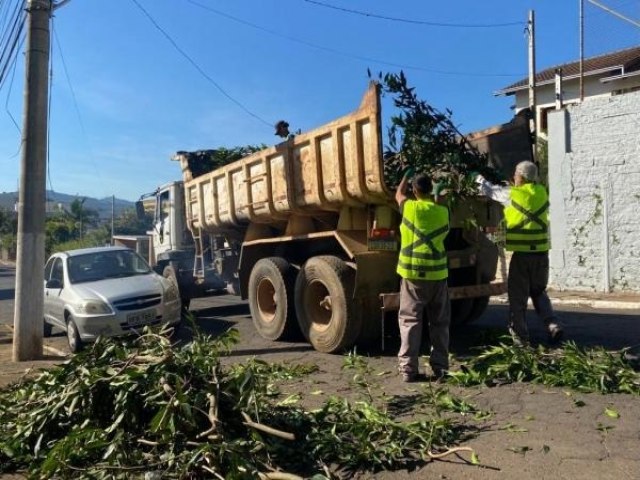 Recolhimento de Podas segue nesta semana em Taquara