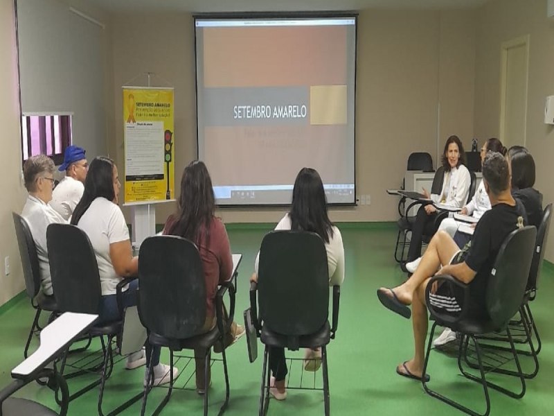 Hospital de Parob promove encontro sobre preveno ao suicdio no Setembro Amarelo