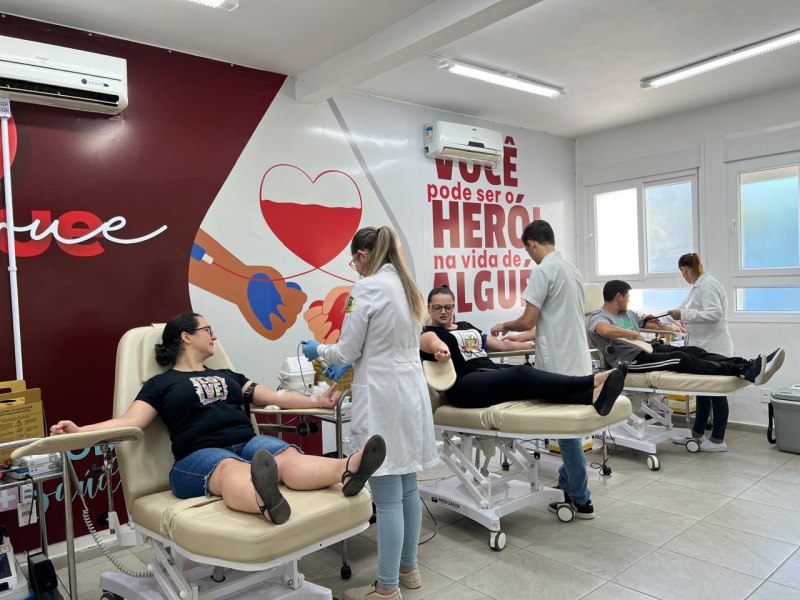 Parob abre novas datas para doao de sangue em novembro e convida comunidade a participar