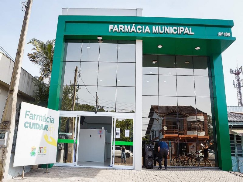 Inaugurado novo prdio da Farmcia Municipal de Trs Coroas