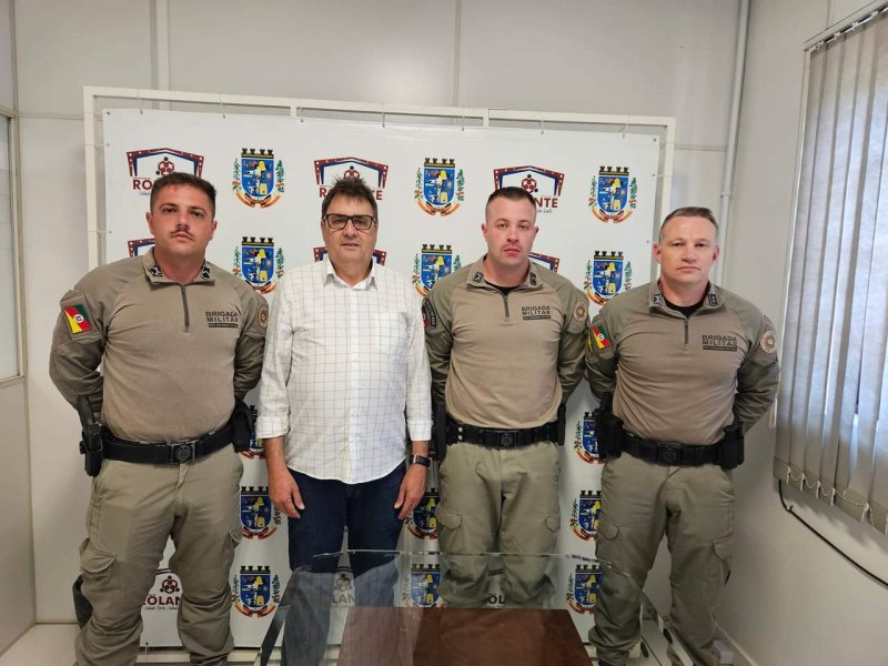 Rolante recebe dois policiais militares para aumentar o efetivo da Brigada