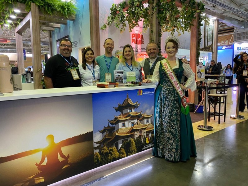 Turismo de Igrejinha participa do Festival Internacional de Turismo em Gramado 