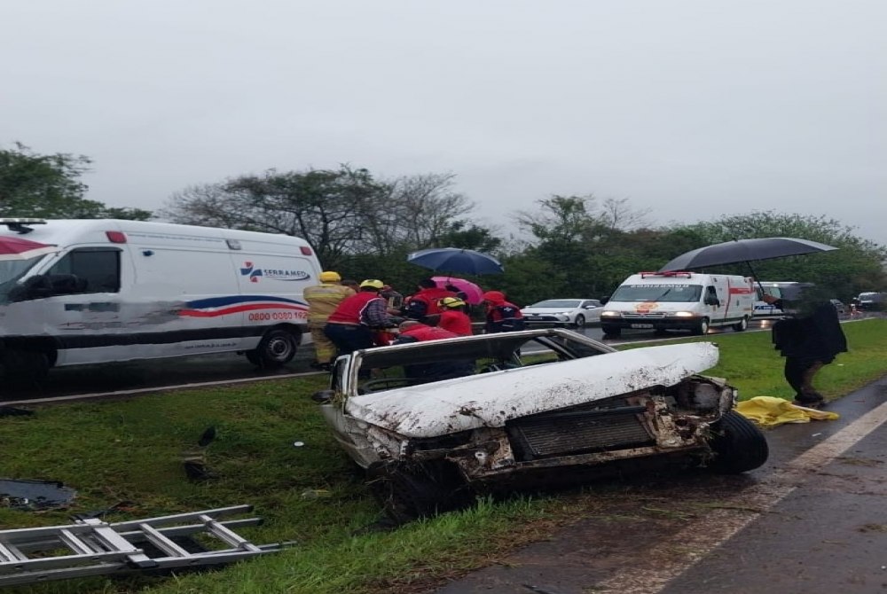 Motorista fica ferido em acidente na ERS-239 entre Nova Hartz e Parob�
