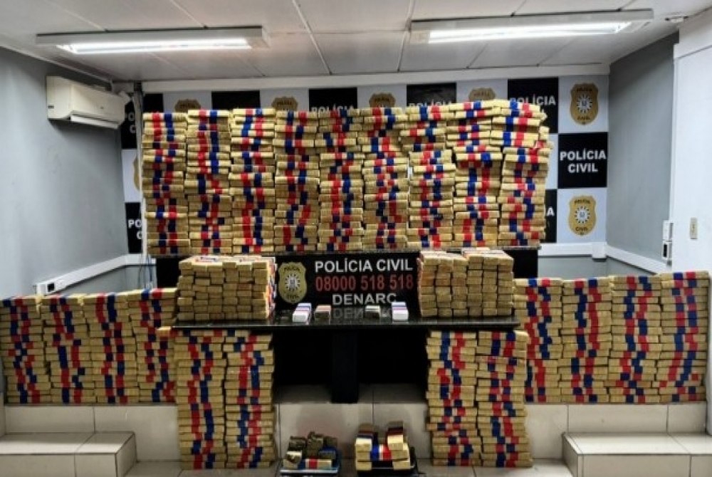 Pol�cia Civil apreende 330 quilos de maconha