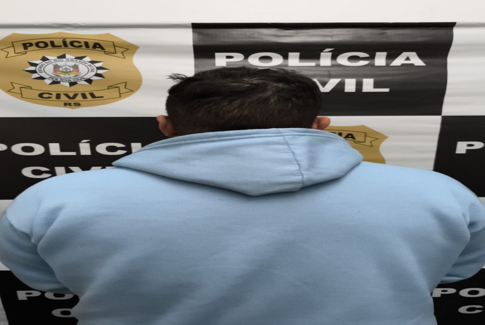 Pol�cia Civil prende suspeito de extors�o em a��o conjunta no Vale do Paranhana
