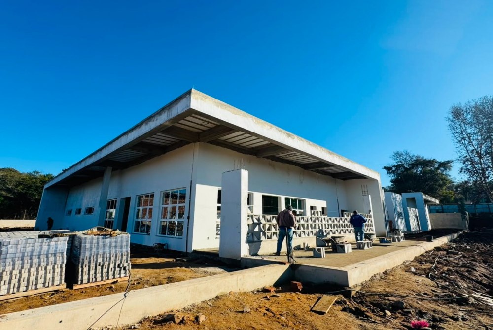 Obra da nova UBS Mundo Novo avan�a e j� ultrapassa 50% de execu��o em Taquara
