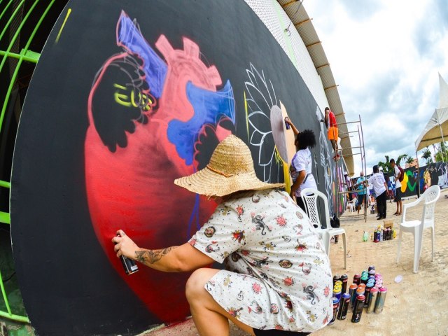 Araripina recebe a segunda edio do Graffgesso: Um festival de arte urbana e cultura para colorir a cidade