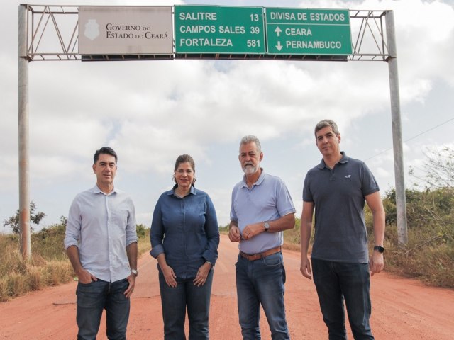 Araripina: Prefeito Raimundo Pimentel reivindica melhorias urgentes nas rodovias com secretrio Evandro Avelar