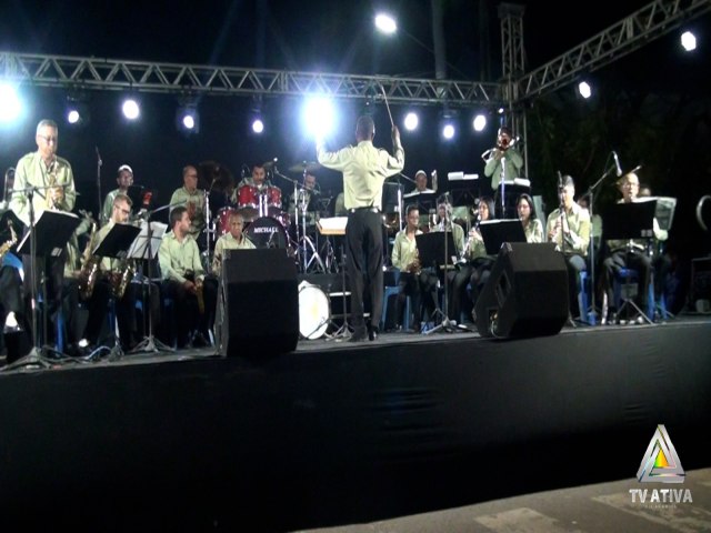 Banda Maestro lvaro Campos faz concerto com msicas do Samba ao MPB e passando pelo Forr