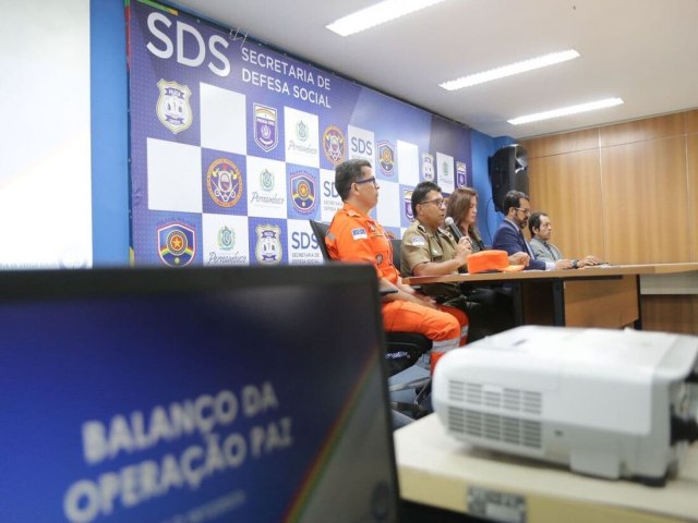 SDS divulga balano da Operao Paz com ndices de destaque para Pernambuco