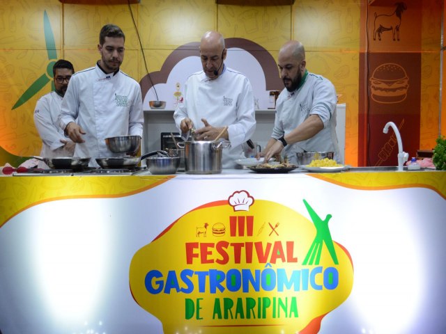 III edio do Festival Gastronmico de Araripina reuniu centenas de apreciadores da boa culinria