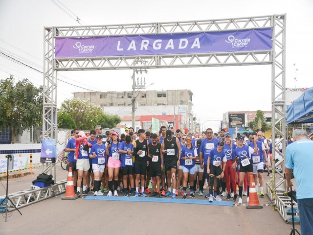 Araripina: corrida contra o cncer promovida rene centenas de atletas 