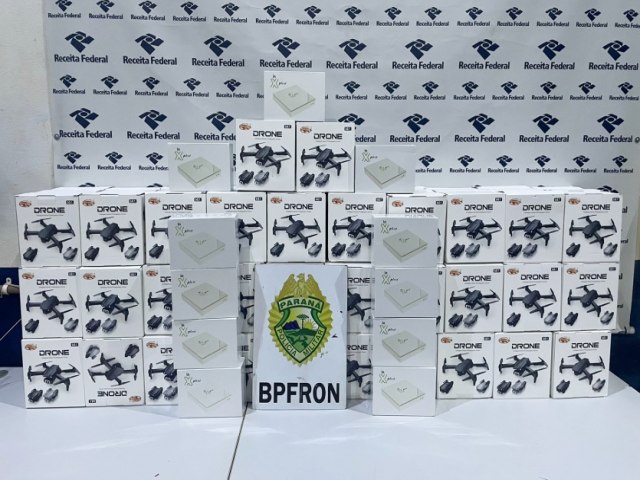 Equipe do BPFron Umuarama apreende mercadorias do Paraguai avaliadas em R$ 130 mil