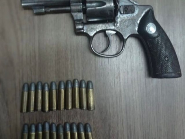 MIRANDA Polcia apreende arma e munies aps mulher denunciar ex-companheiro 30 abril 2023 - Por Da Redao