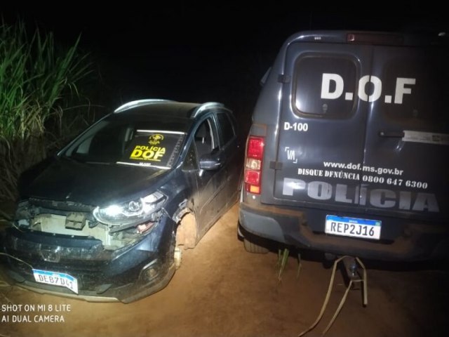 RODOVIA ESTADUAL Carro roubado em abril no Rio de Janeiro  recuperado no Sul de MS 11 julho 2023 