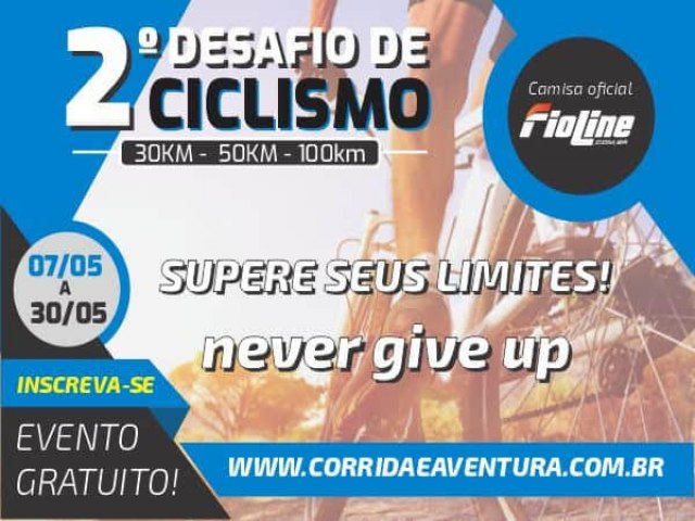 2º Desafio Virtual de Ciclismo - Corrida e Aventura