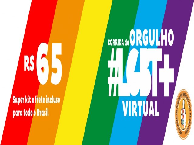 CORRIDA DO ORGULHO #LGBT+ VIRTUAL