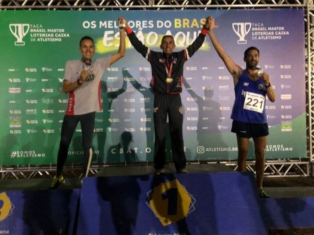 Jefferson Assis de Souza do São Paulo/Kiatleta e campeão da TAÇA MASTER LOTERIAS CAIXA DE ATLETISMO.