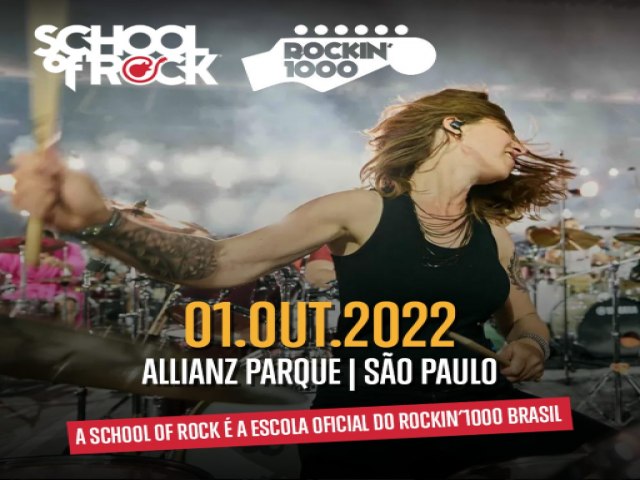 Rockin'1000 chega ao Brasil com status de maior banda de rock do mundo e recruta msicos brasileiros.