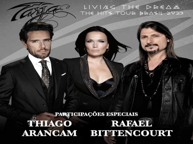 Tarja convida Rafael Bittencourt e Thiago Arancam para show em So Paulo
