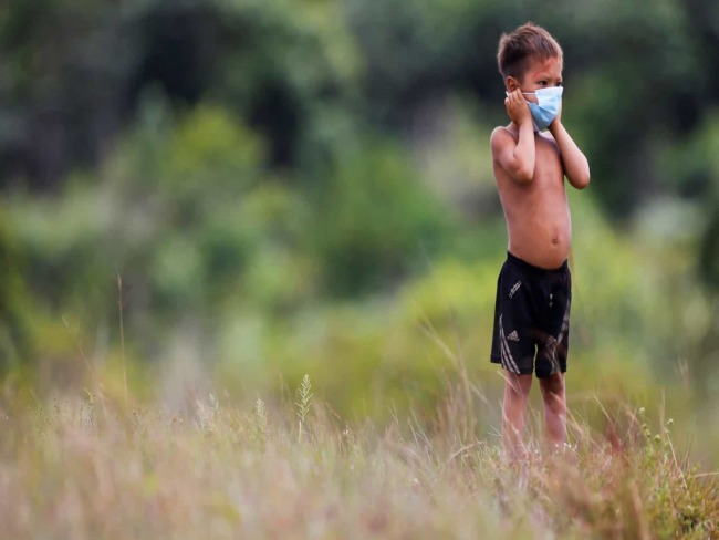 Ateno com as nossas crianas! Crianas tm alta carga viral e podem ser mais infecciosas.