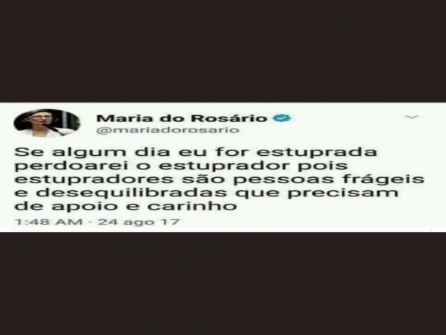 Voc perdoaria um estuprador? Esta mulher no  certa do juzo. Leia.