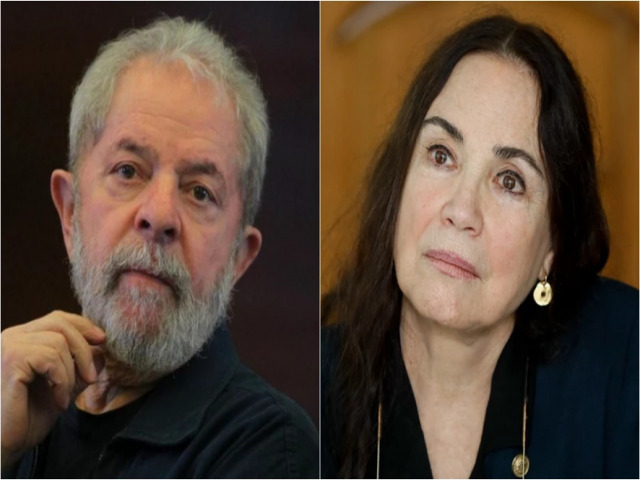 Famlia de Lula processa Regina Duarte e pede R$ 130 mil.