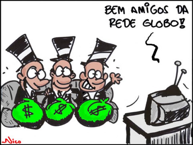 Pau na moleira! Justia federal acolhe ao popular para cassar a concesso da Rede Globo por crimes fiscais.