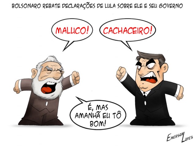 Ento...Futuro de Lula est nas mos de Bolsonaro, que pode impedir a candidatura do petista em 2022.