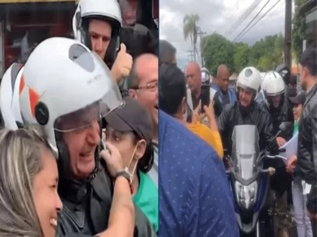 Bolsonaro e a sua popularidade! Faa o mesmo Mc Dedinho. KKKKKK