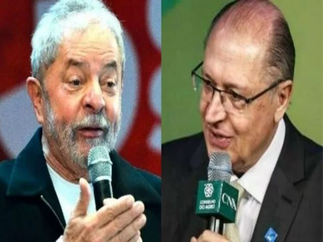 Juntos e misturados! S o desespero explica a unio entre Lula e Alckmin.