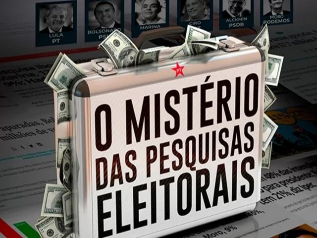 O mi$trio das pesquisas eleitorais.