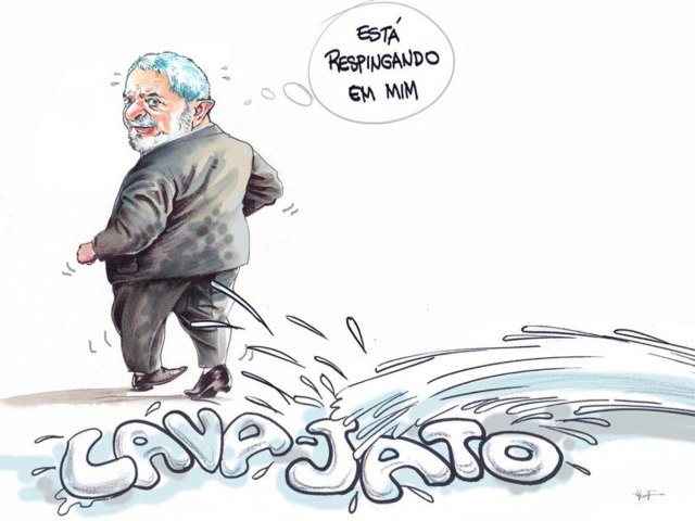 Dedinho sujo de petrleo. Para blindar Lula, PT tenta desesperadamente impedir a formao da CPI da Petrobras.