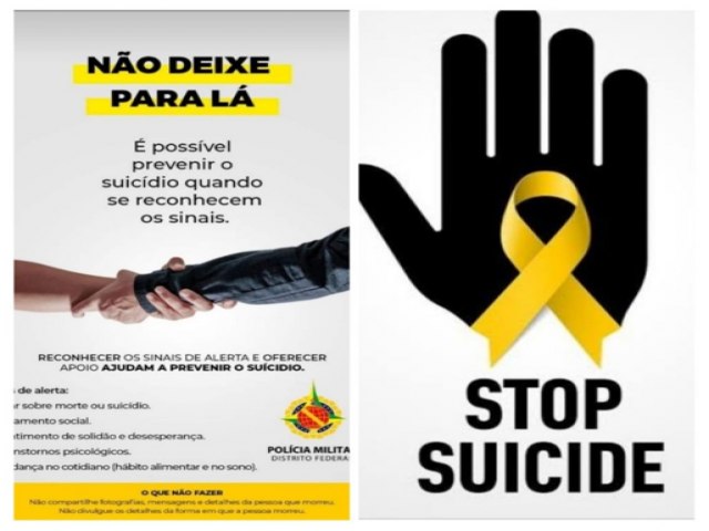 PREVENO! PMDF, STOP SUICIDE!  