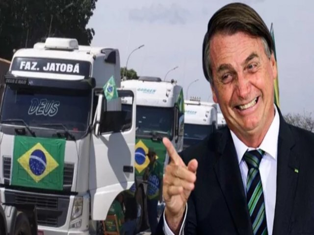 Mitando! Bolsonaro baixa o preo dos combustveis e paga parcela dobrada de auxlio a caminhoneiros.