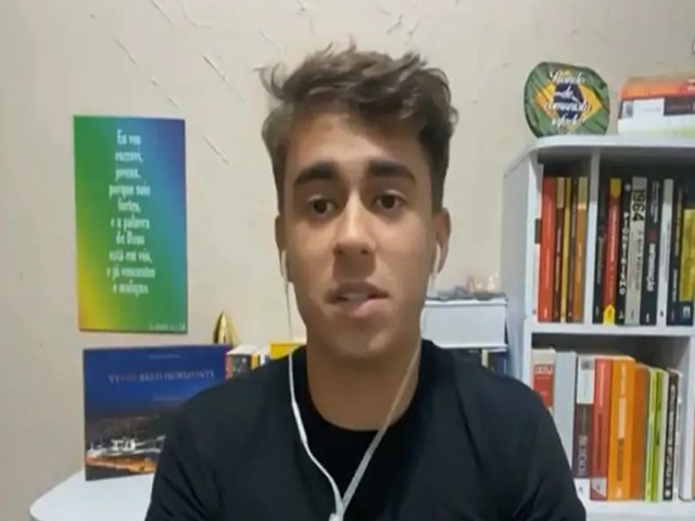 Nikolas Ferreira  o nome do PL(Minas) para o governo de Minas em 2026.