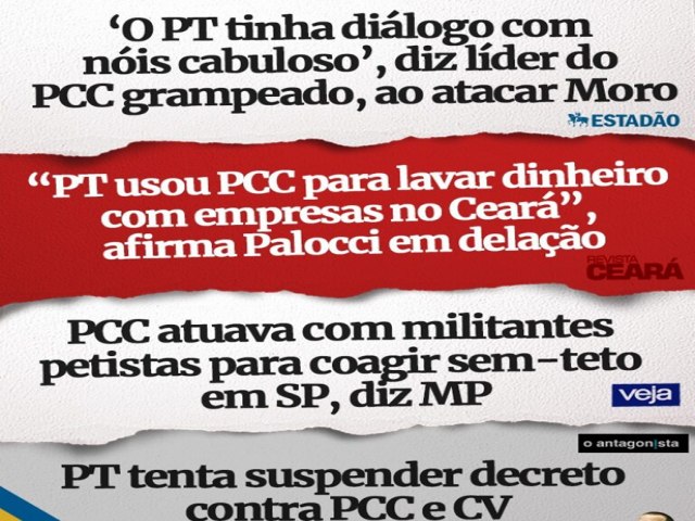 As relaes entre PT e PCC. Bandido com o mesmo advogado de Lulinha.