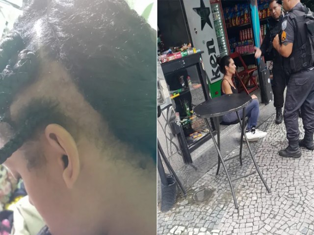 Vai ficar presa ou no? Estudante  presa por INJRIA RACIAL contra garonete em bar na Zona Sul do Rio: 