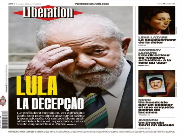 Constatao do bvio. Jornal francs critica Lula: 