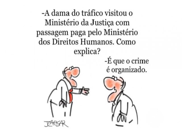 O crime  organizado. 