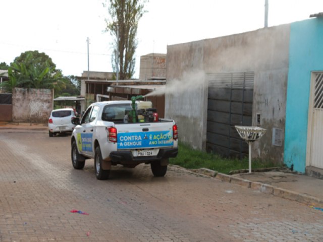 Fumac na linha de frente contra a dengue nas regies administrativas do DF