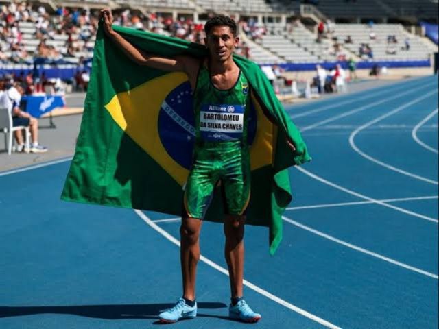 Filho de funcionria terceirizada do Detran-DF levou ouro em mundial de atletismo 