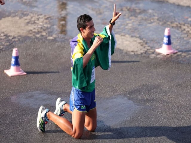 Olimpadas: Brasiliense Caio Bonfim conquista medalha de prata na marcha atltica