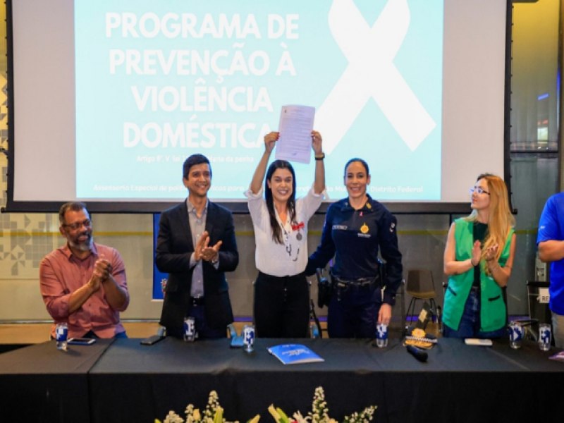 Programa de Preveno  Violncia Domstica  institudo no Distrito Federal