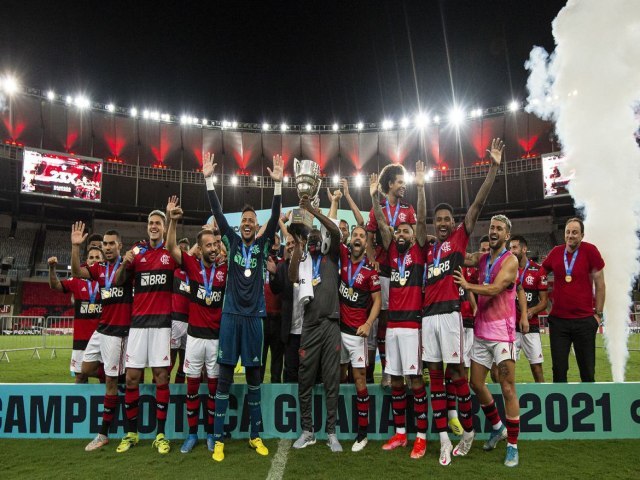 Flamengo  campeo da Taa Guanabara